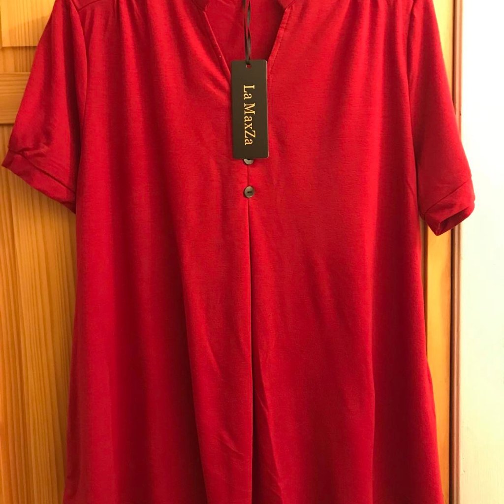 Brand New Womens Maternity Top Maroon Maternity Top